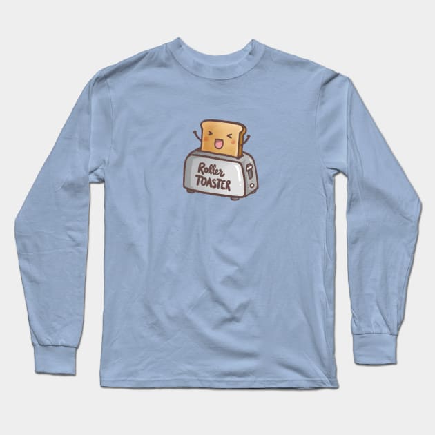 Roller TOASTER Long Sleeve T-Shirt by mschibious